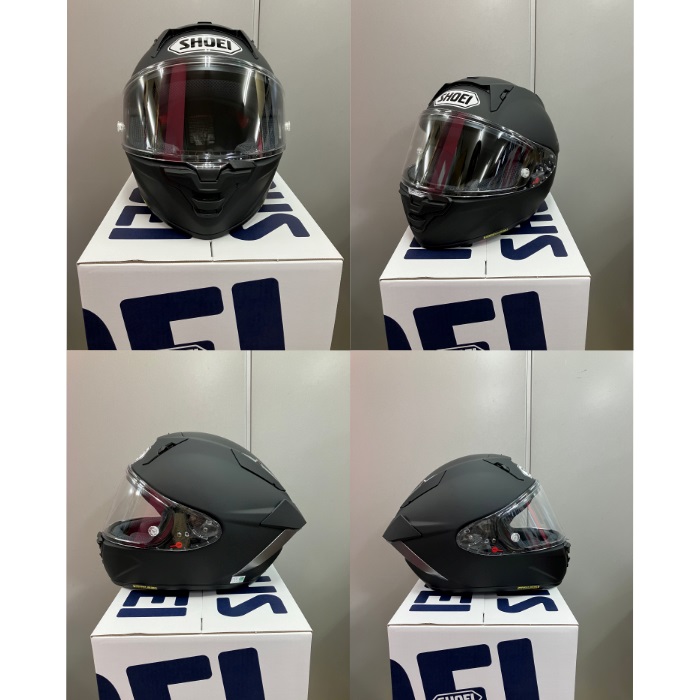 在庫限り】 X-Fifteenマットブラック フルフェイスヘルメット｜フル