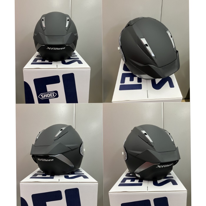 在庫限り】 X-Fifteenマットブラック フルフェイスヘルメット｜フル