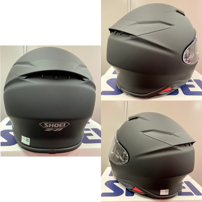 Z-8 マットブラック フルフェイスヘルメット｜フルフェイスヘルメット