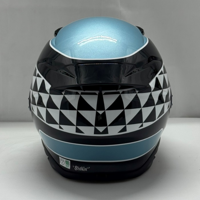 在庫限り】Z-8 Shakin' SPEED GRAPHIX TC-2 BLUE/BLACK フルフェイス