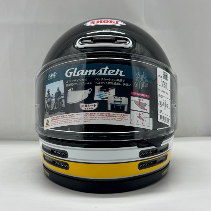 Glamster ABIDING (グラムスター アバイディング) TC-3 YELLOW/BLACK