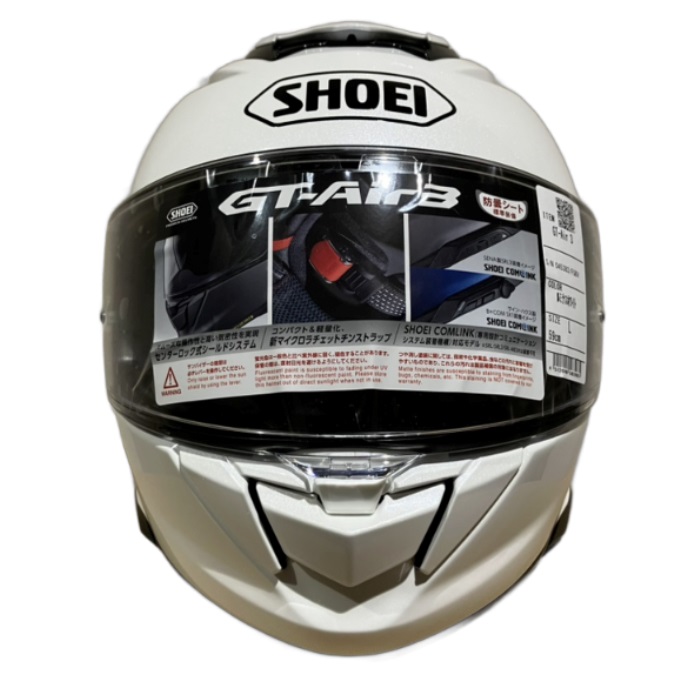 GT-Air3 (ジーティー - エアー スリー) ルミナスホワイト フルフェイス