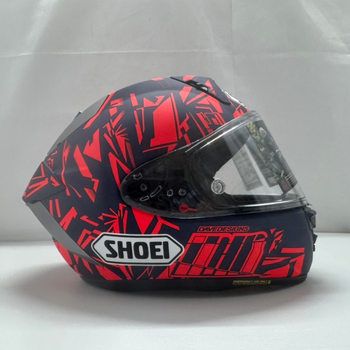 在庫限り】 X-Fifteen X-Fifteen MARQUEZ DAZZLE TC-10 RED/BLUE フル