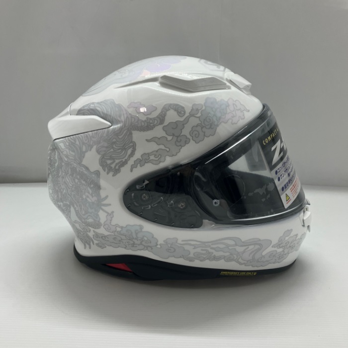 Z-8 FEARLESS フィアレス TC-6 WHITE/GREY フルフェイスヘルメット