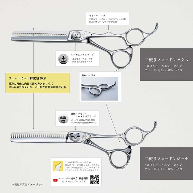 リンクス6インチシザー(ベアリング) リンクス(RINX)_セニングシザー