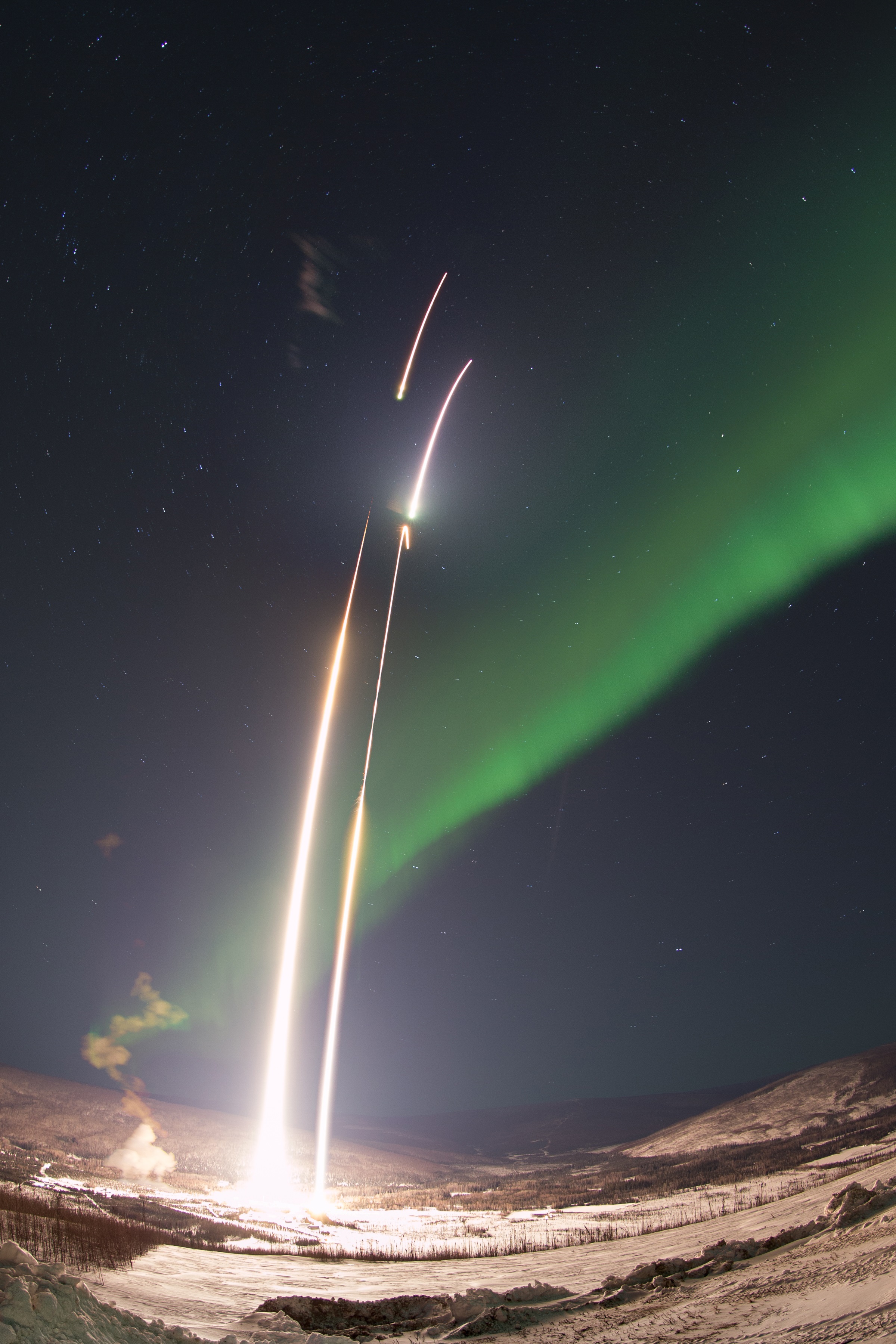 Three Rockets Launched within Hours Explore Auroras over Alaska - NASA