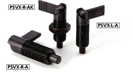 PSVX-6-M12-L-A｜インデックスプランジャ - レバータイプ - 180° 回転