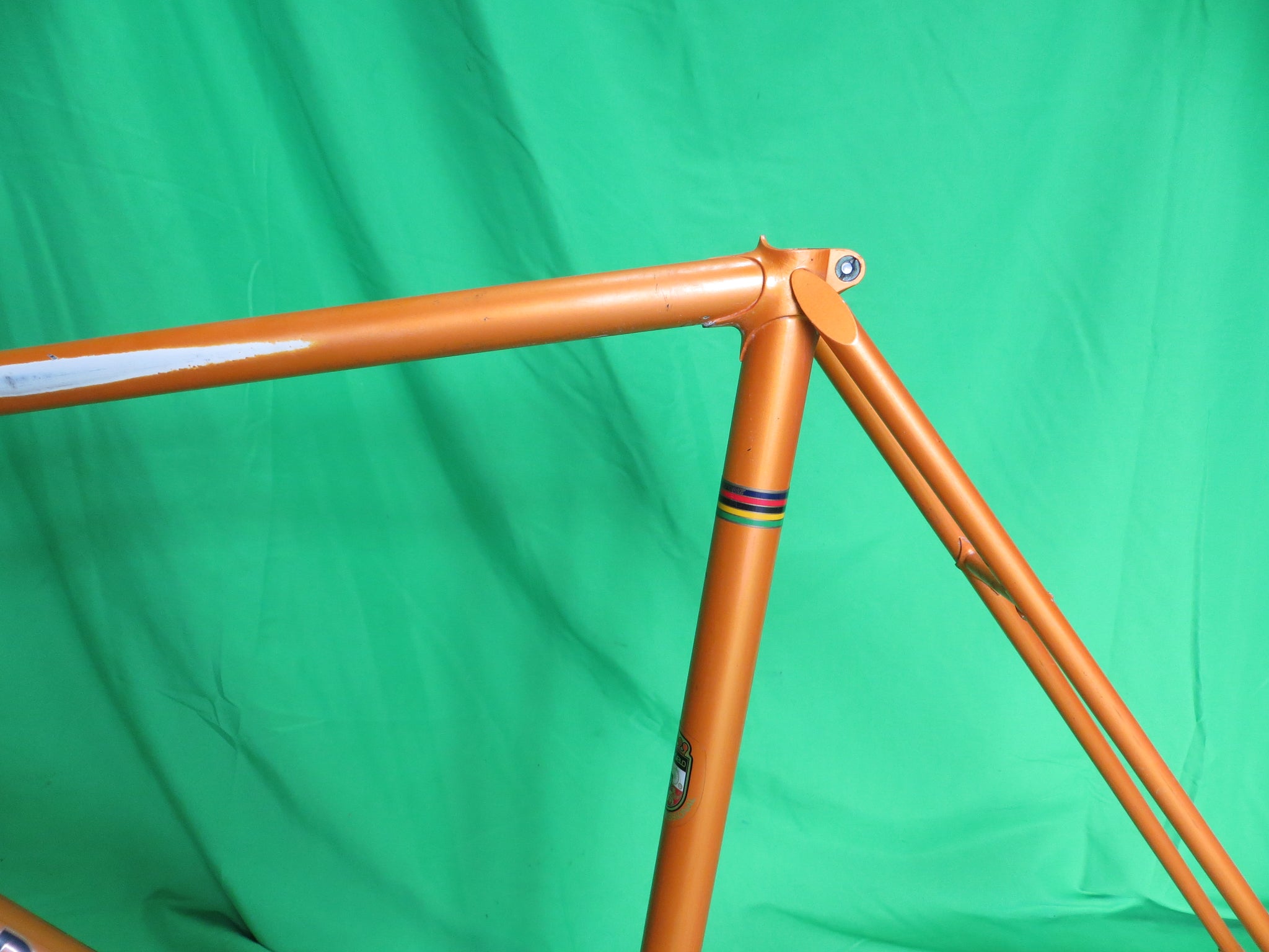 Vintage Grand-Velo Bridgestone Ishiwata 019 // Orange Metallic