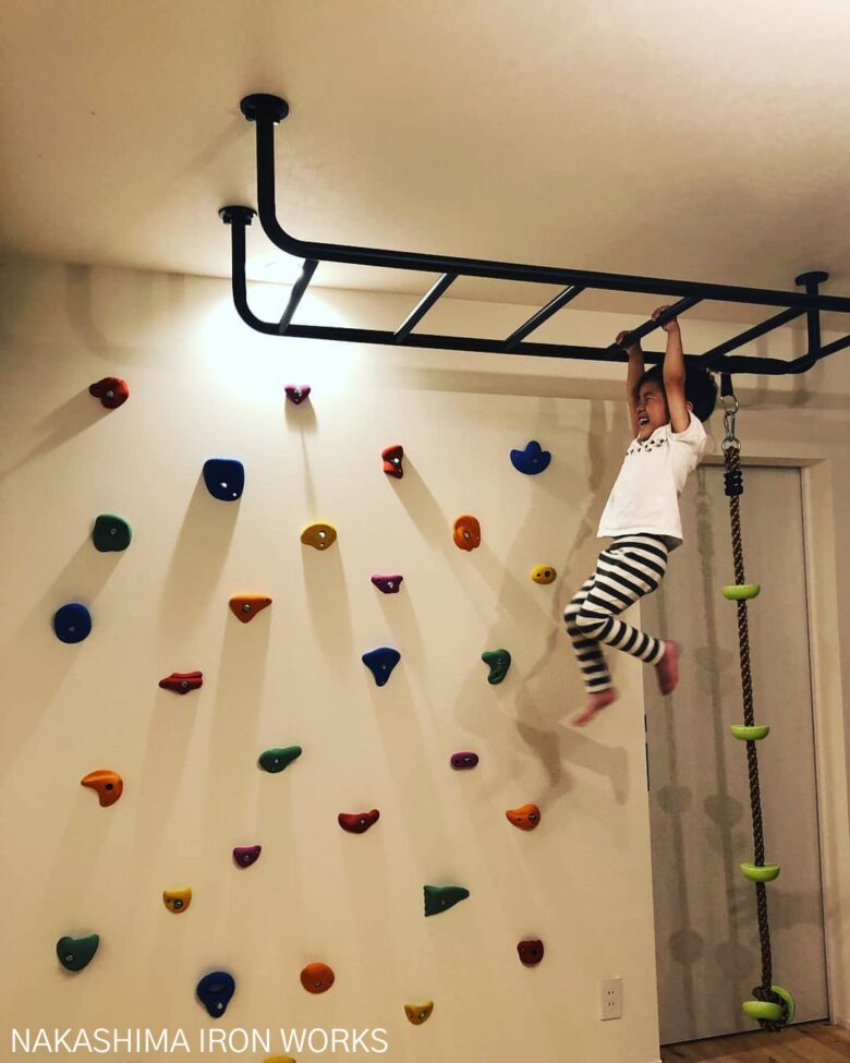 うんてい ブレキエーション 【スラックラインは無し】鉄棒