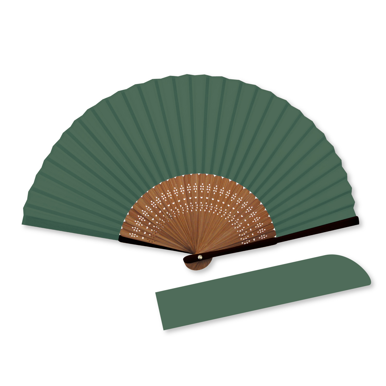 千歳緑（ちとせみどり）｜扇子｜うちわ・扇子｜商品を探す｜新日本