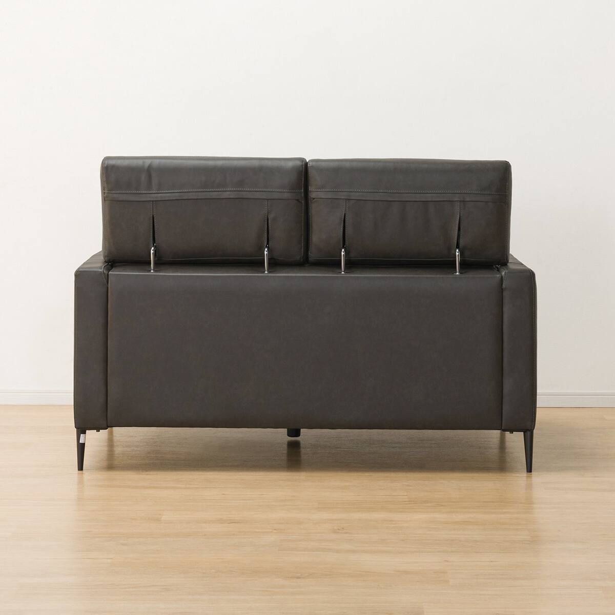 2人掛けソファ 本革(一部合成皮革)タイプ (サザーラC2 DGY) | ニトリ