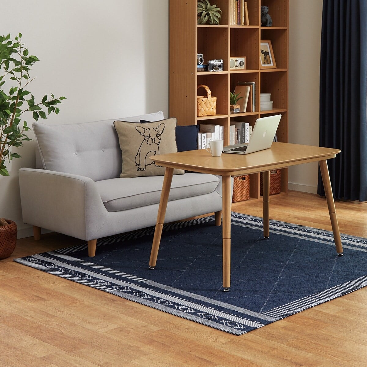 高さが変えられる2Wayこたつテーブル(NV03 105 LBR) | ニトリネット