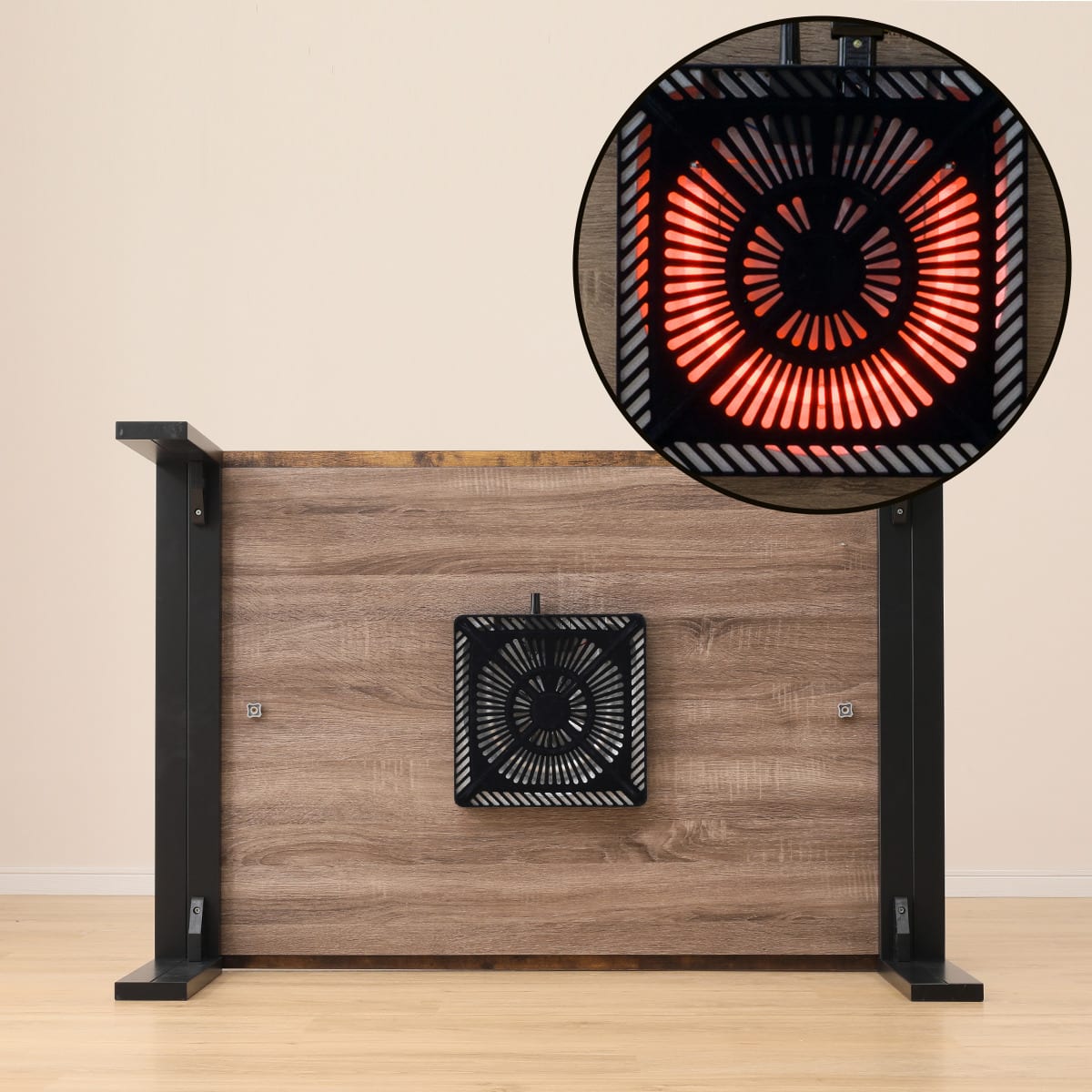 ニトリ 無垢材 リビングこたつ オークエスト 120 MBR 2021年製