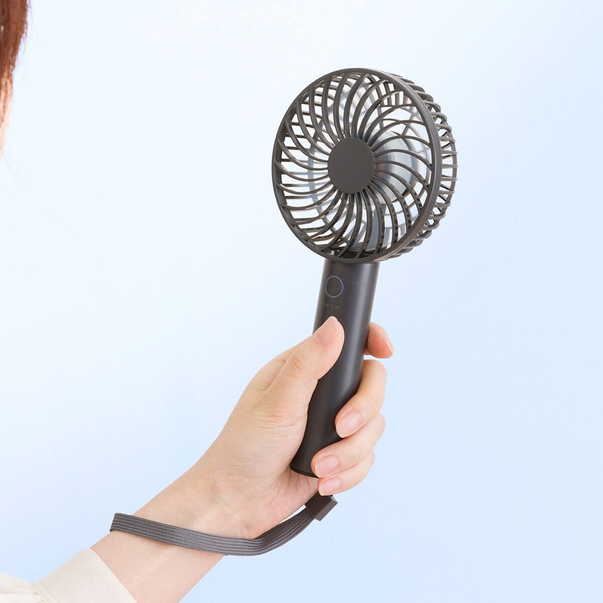 充電式ハンディファン(ダークグレー) | ニトリネット【公式】 家具