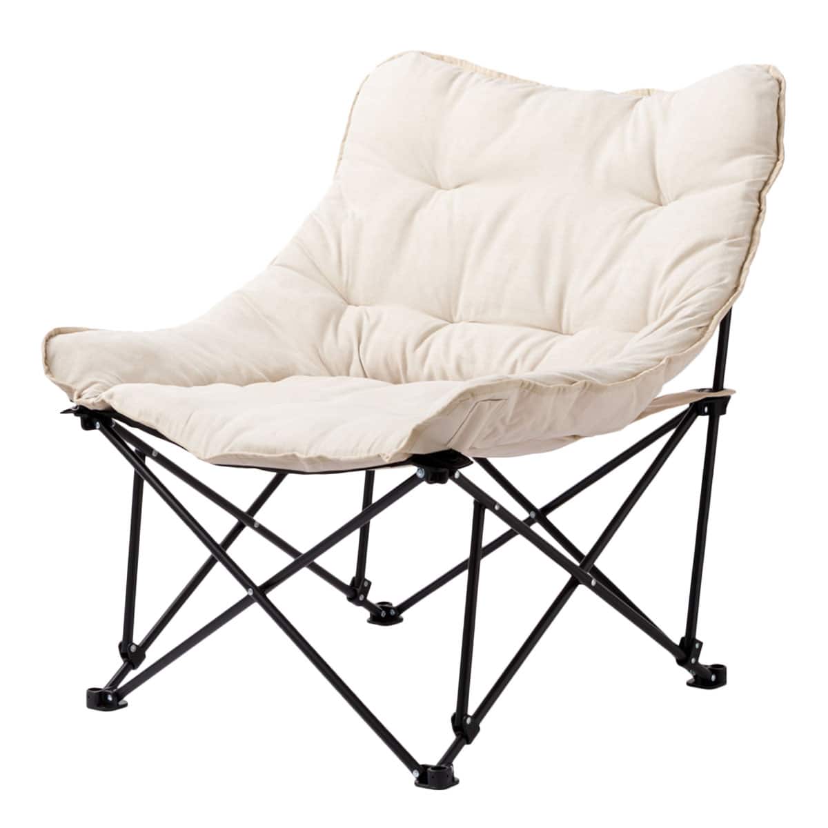 洗える&はっ水 バタフライチェア (ワイド ベージュ G01) | ニトリ