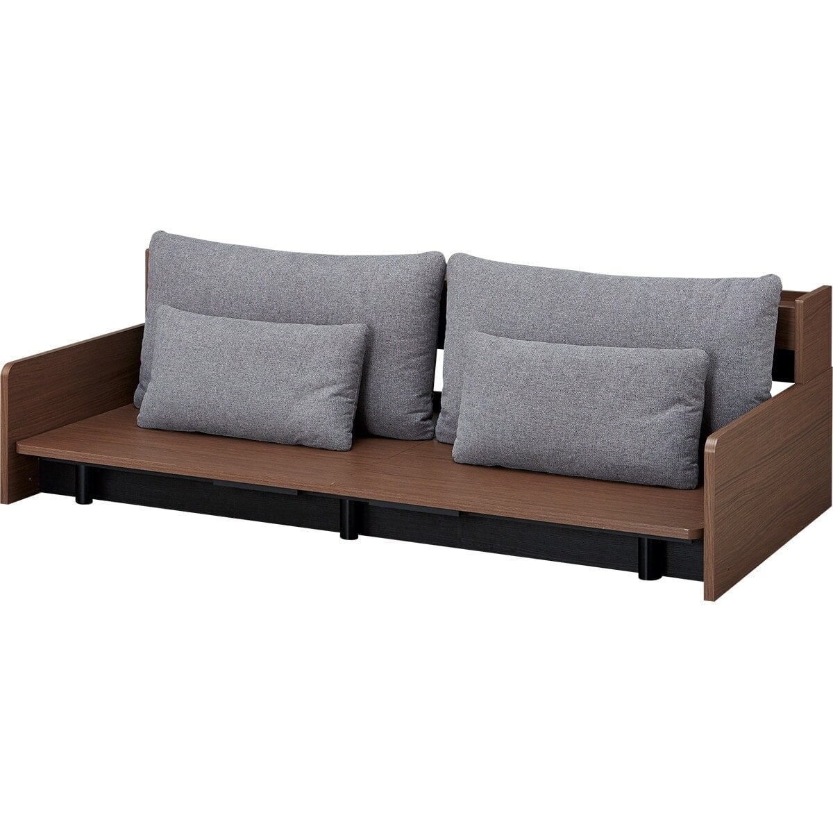 ベッドソファフレーム (B2 マットレス別売り MGY/MBR) | ニトリネット