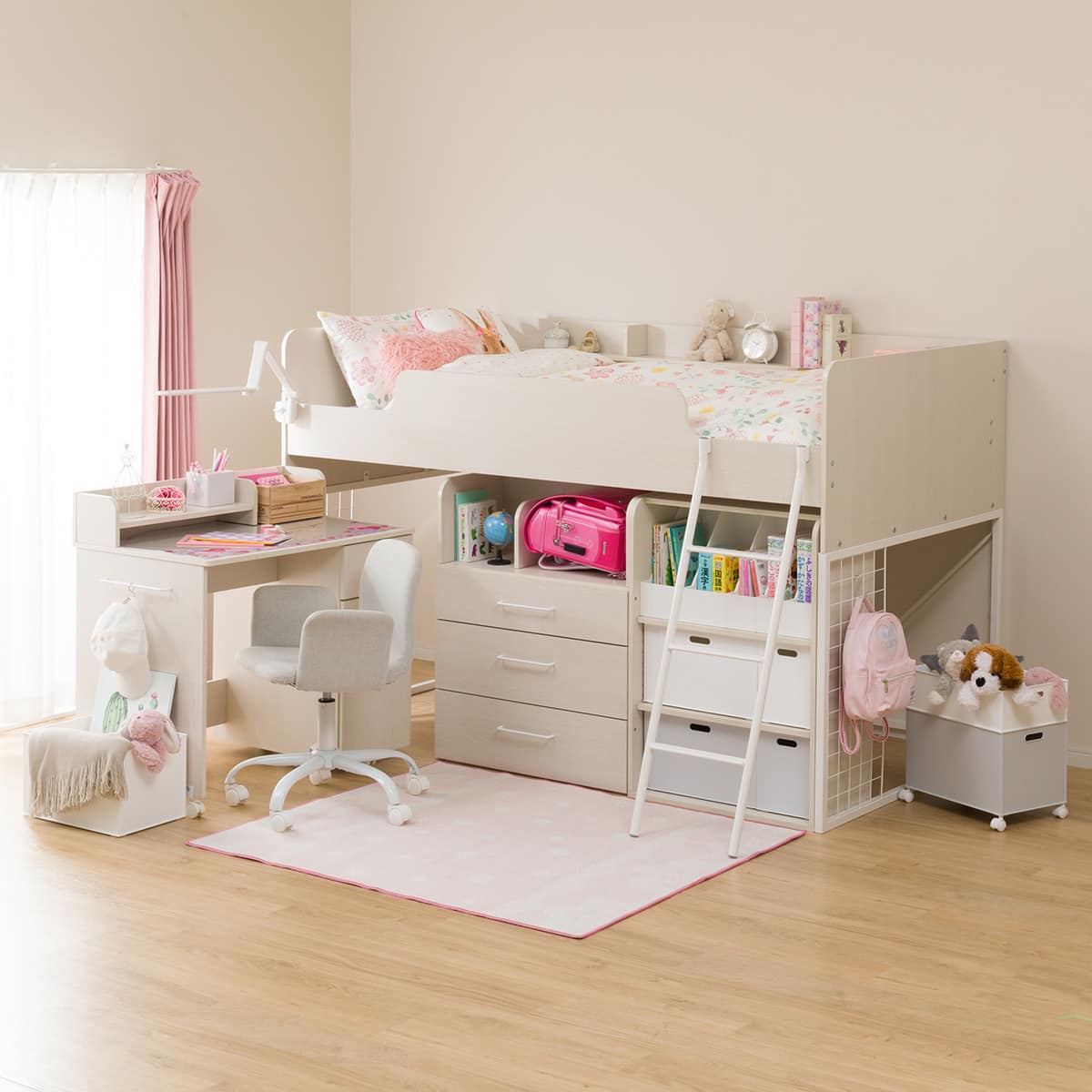 ニトリ システムベッド(デニッシュH WW/WH） - 通販 | 家具と