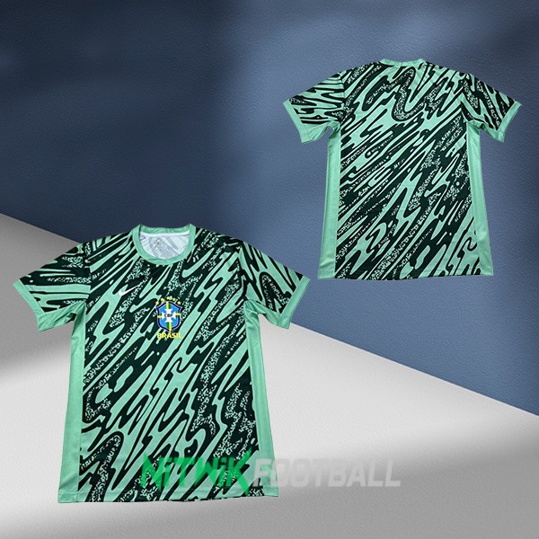 ブラジル代表 ユニフォーム GK 2024-2025 緑 黑 | NITWIKFOOTBALL