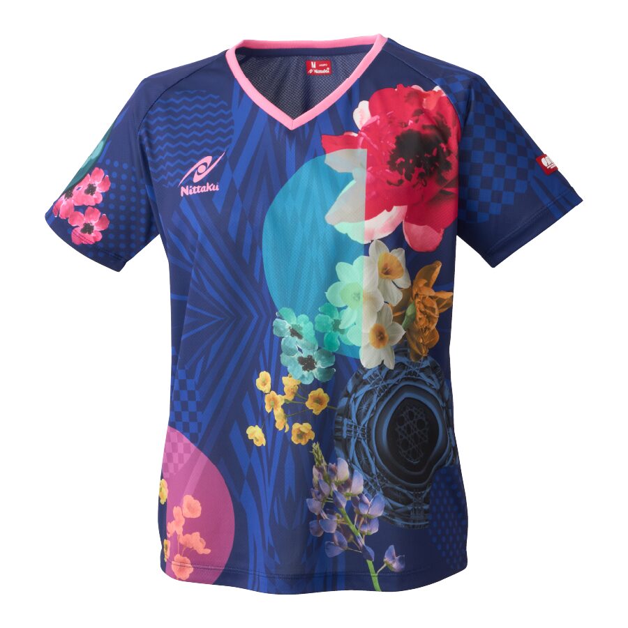 モダンフラワーシャツ | Nittaku(ニッタク) 日本卓球 | 卓球用品の総合