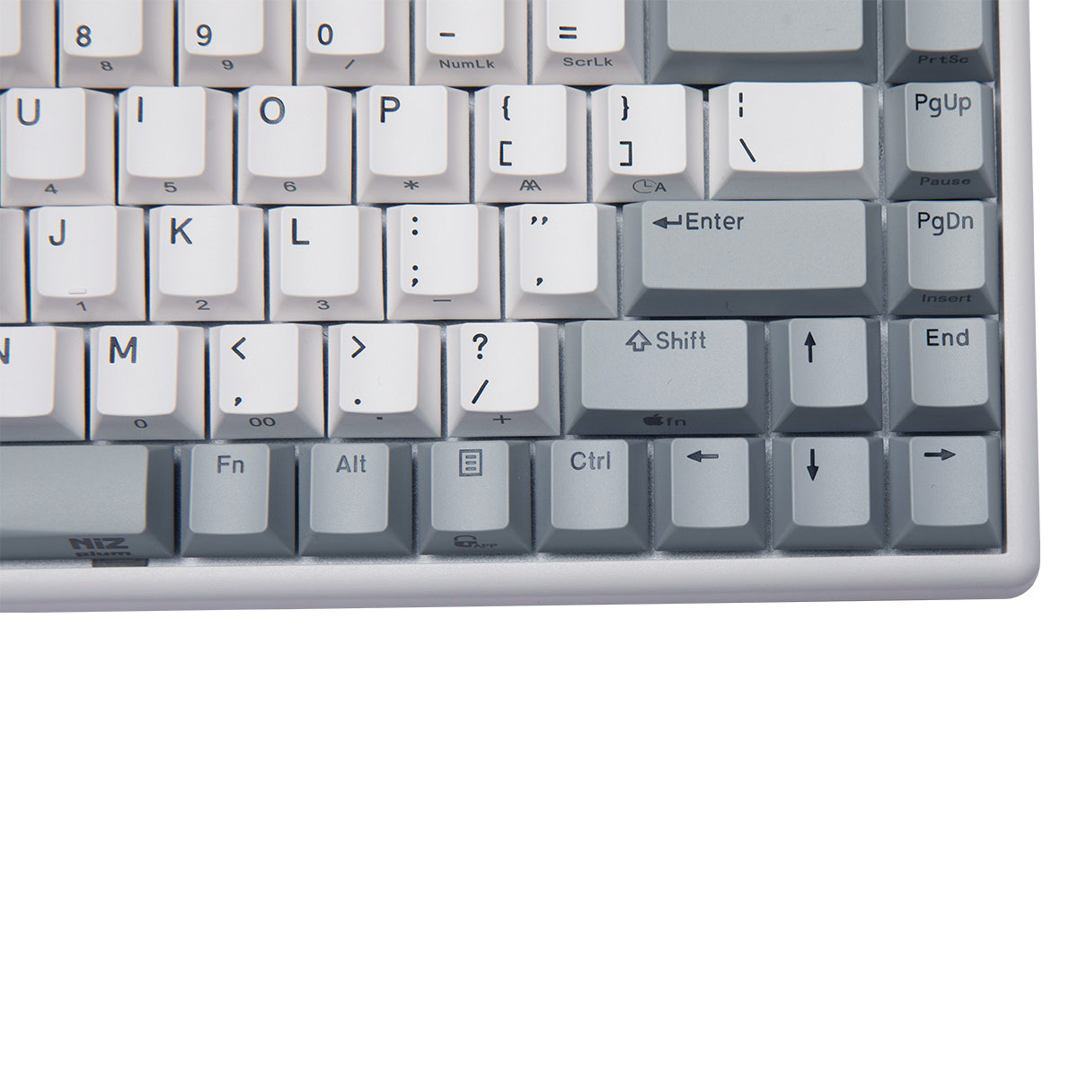 NiZ Micro84 静電容量無接点キーボード 有線・無線 白い