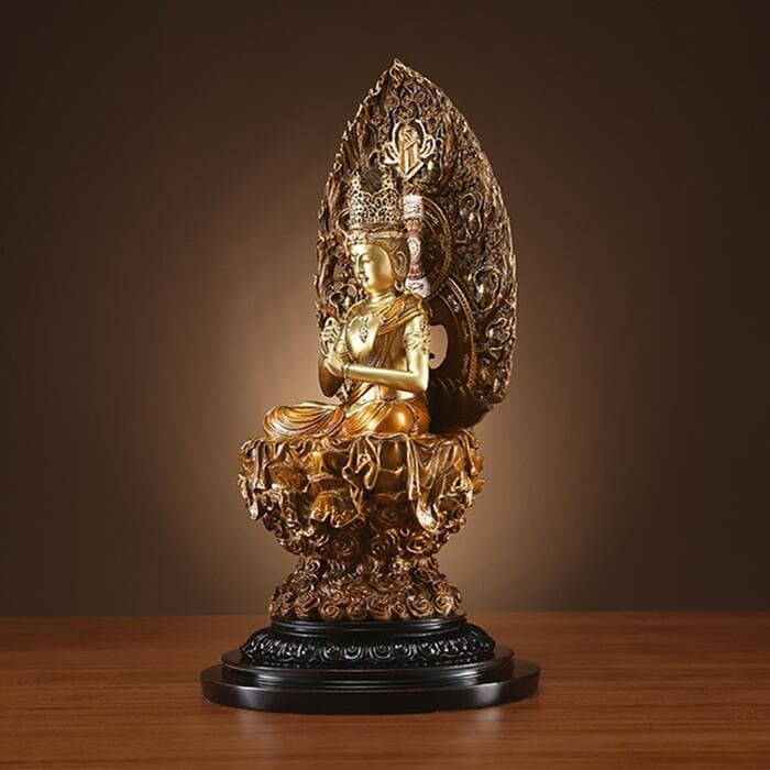 極上彫り 仏像 銅製 大日如来 銅像 坐像 – 念珊閣仏像