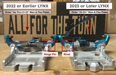 22デザイン Lynx(リンクス) メインプレート Sサイズ / nice edge