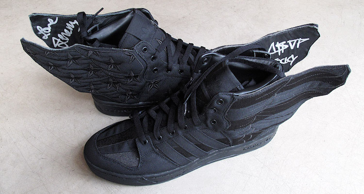 Autographed A$AP Rocky x Jeremy Scott x adidas Wings 2.0 | Nice Kicks