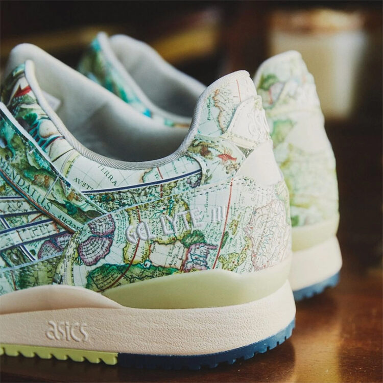 atmos x ASICS GEL-LYTE III “Aged Map” 1201A856-300 | Nice Kicks