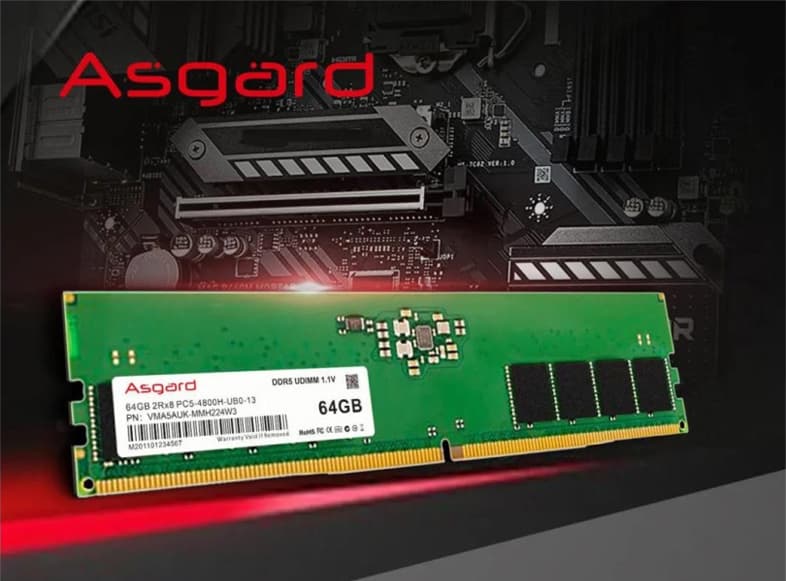 Asgard、DDR5メモリを発表。Alder Lake-Sと同時期に量産開始 | ニッチ