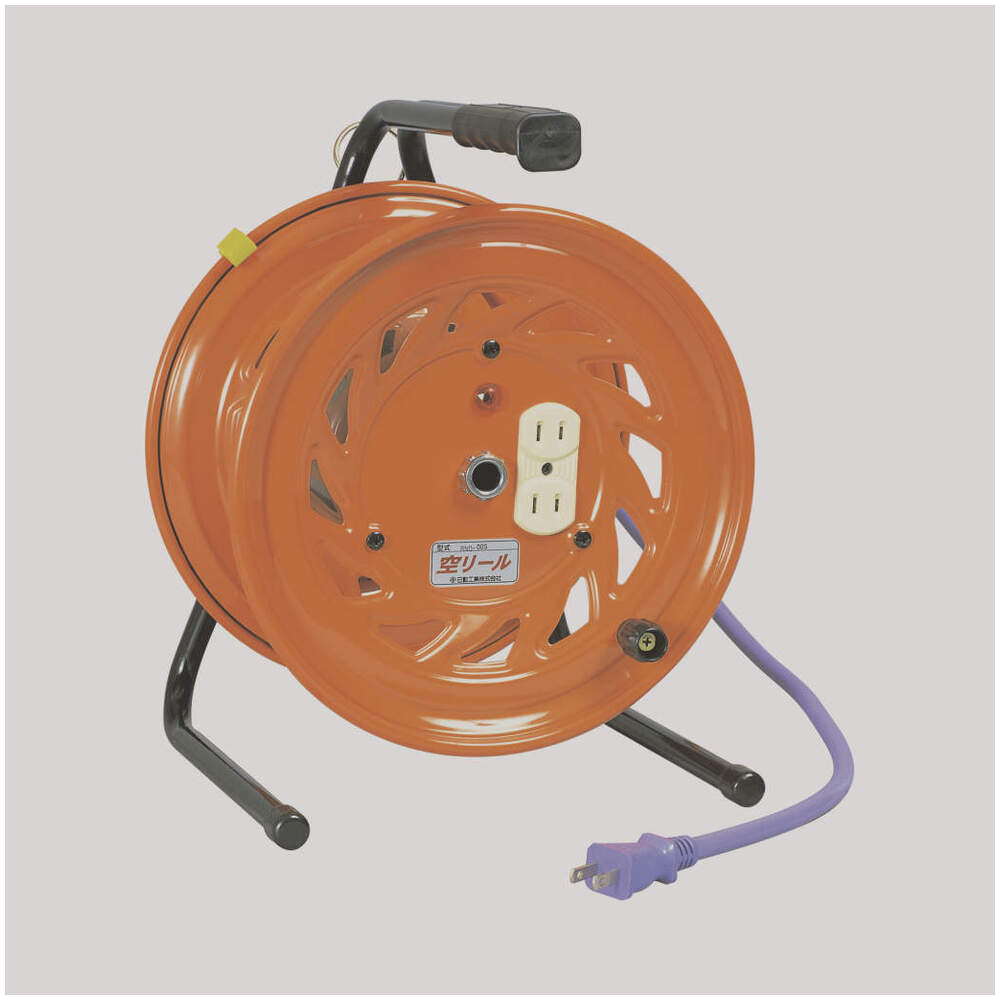日動工業株式会社｜空リール コンセント付 びっくリール
