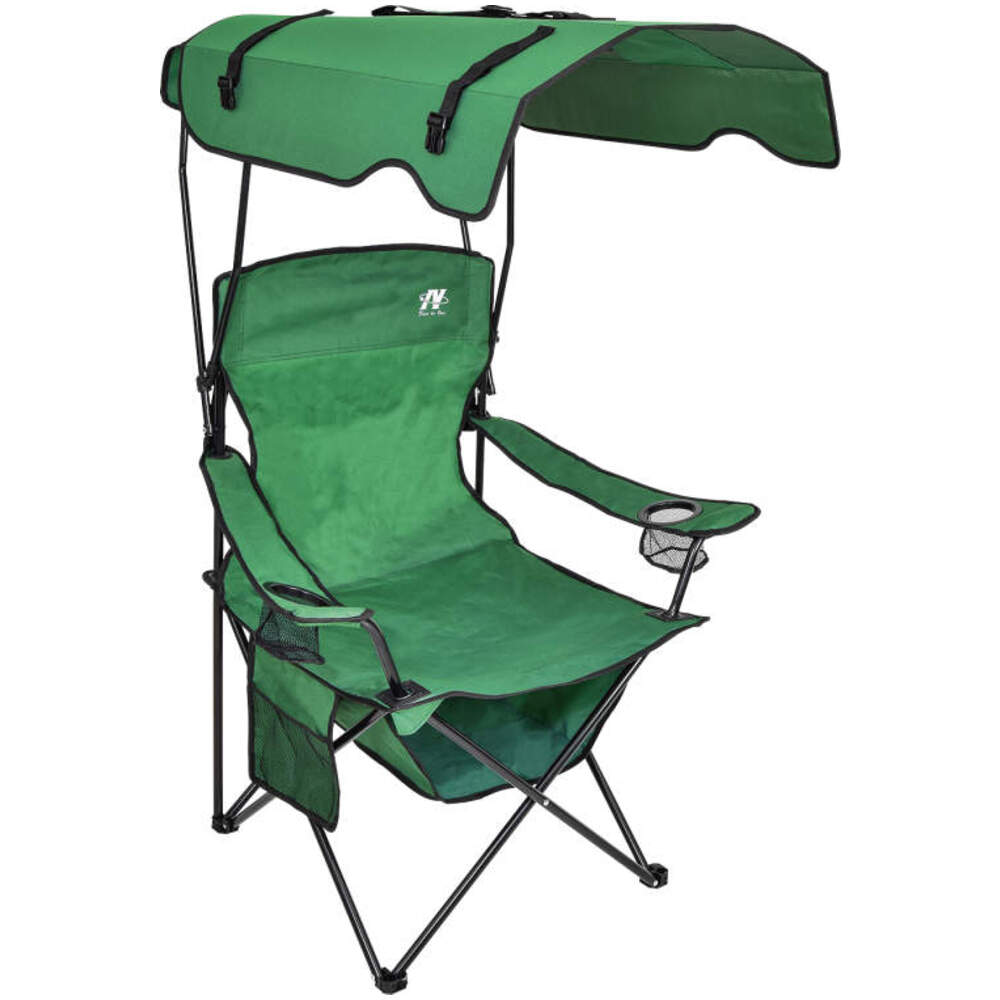 日動工業株式会社｜シェード付チェア 焼けなイス 【オリーブグリーン】