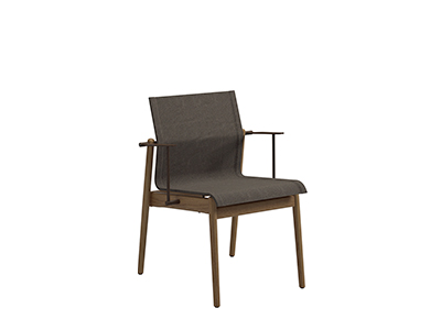 スウェイチークスタッキングアームチェア ｜ ニチエス NICHIESU