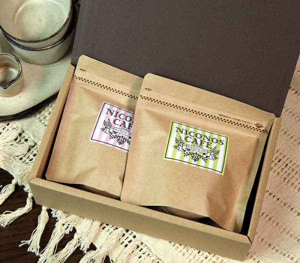 チャック付アロマブレスパック80～100g クラフト｜ニコノスオンライン