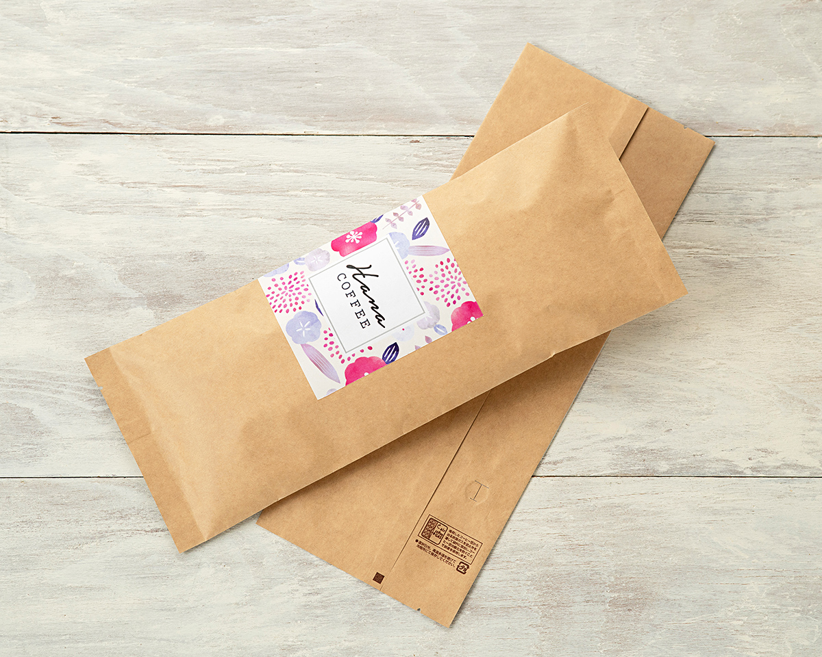 アロマキープパック200g 平袋 クラフト｜ニコノスオンラインストア