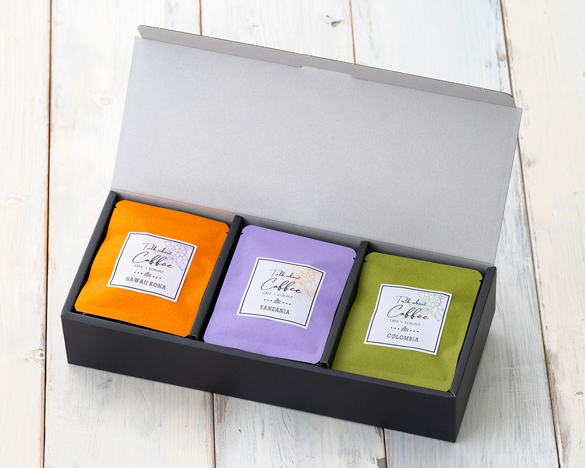 サンプルセット》三方平袋30g 100×125mm｜ニコノスオンラインストア