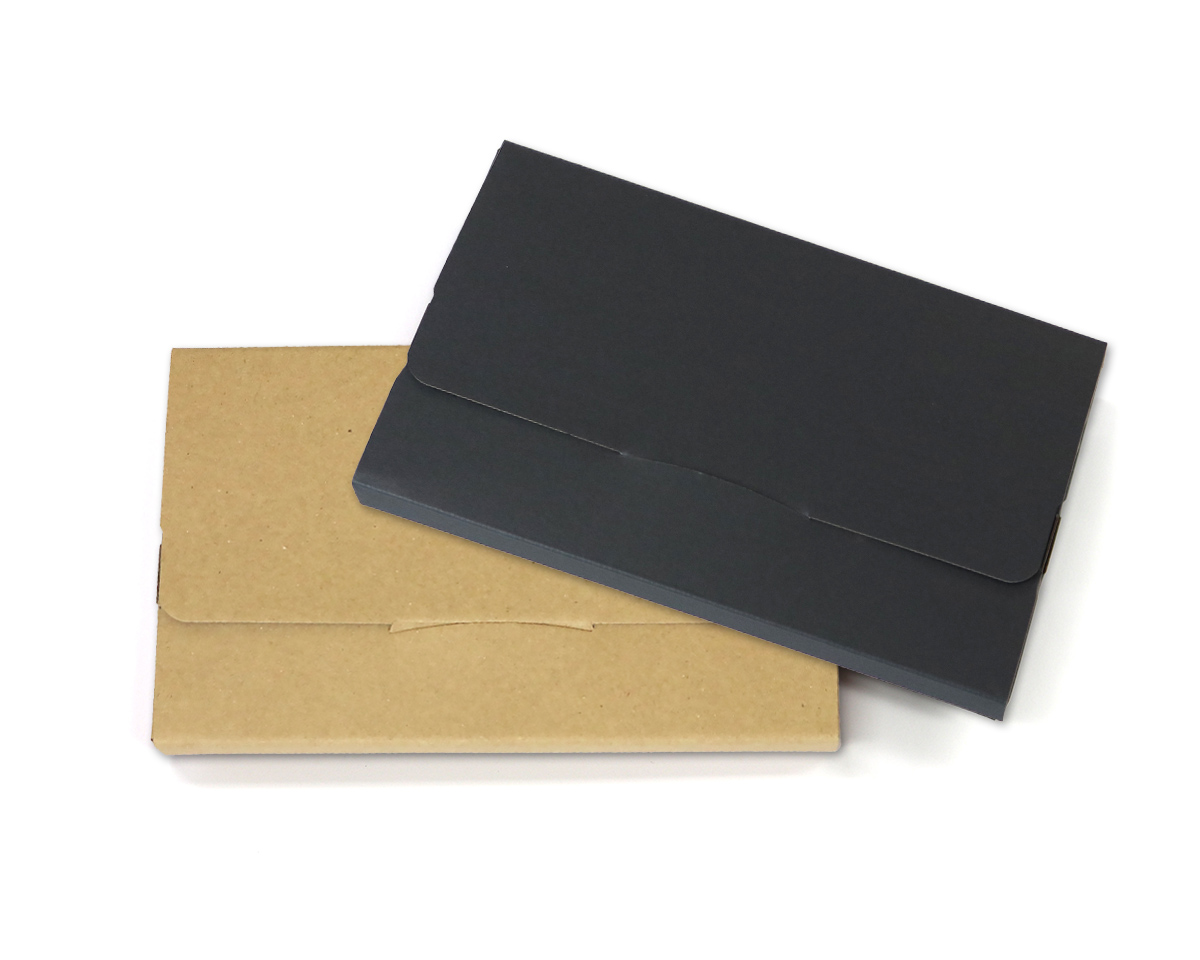薄型組立箱20mm厚 クラフト/黒｜ニコノスオンラインストア-コーヒー袋