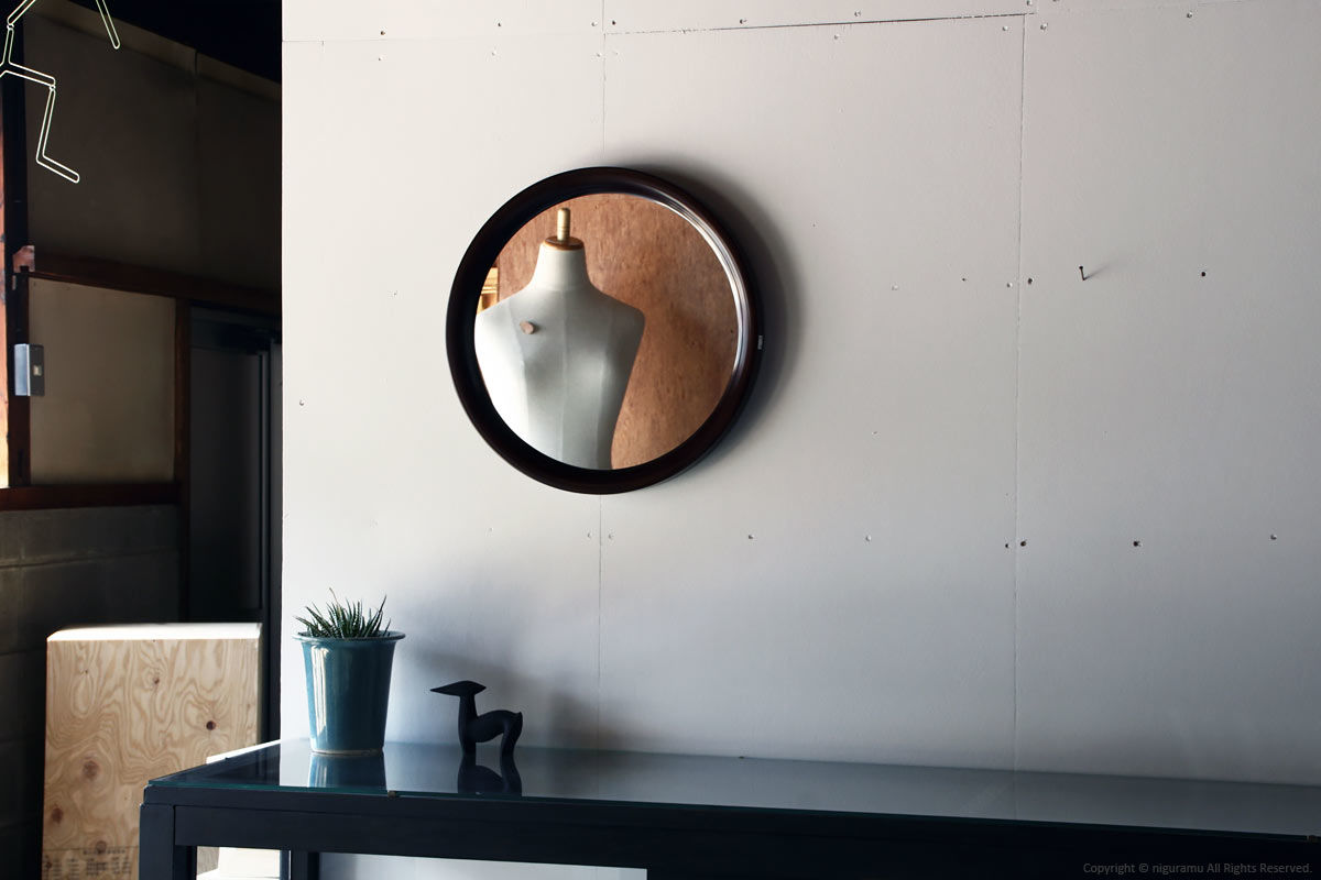 曲木鏡（ウォールミラー） , 小 | 柳宗理 | niguramu