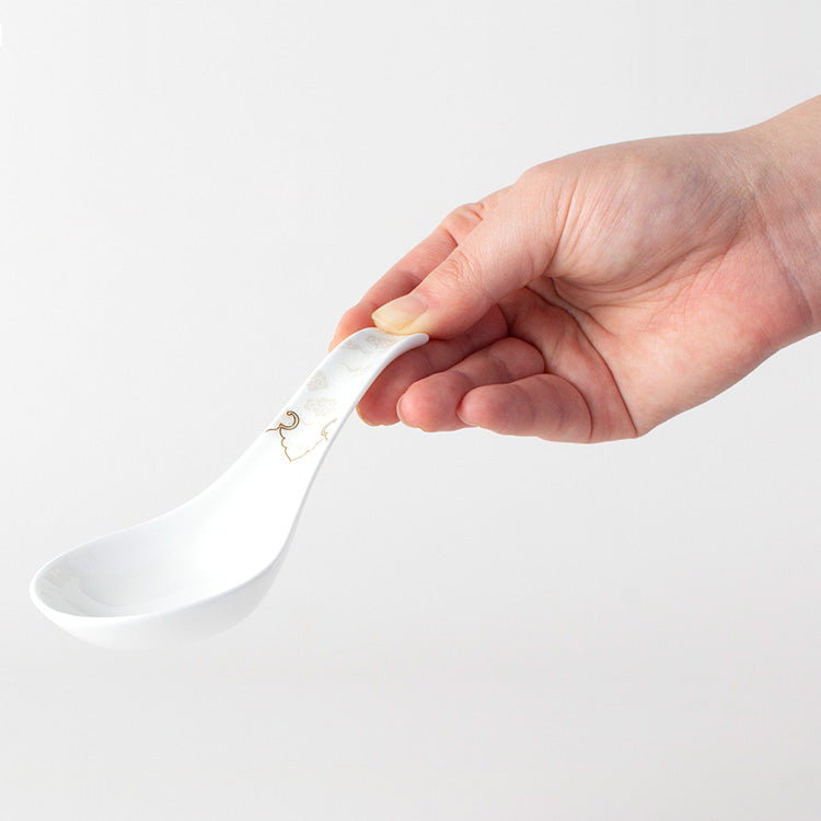 13.5cmスープスプーン｜中華用ブランド食器｜NOVEL DRAGON｜ニッコー