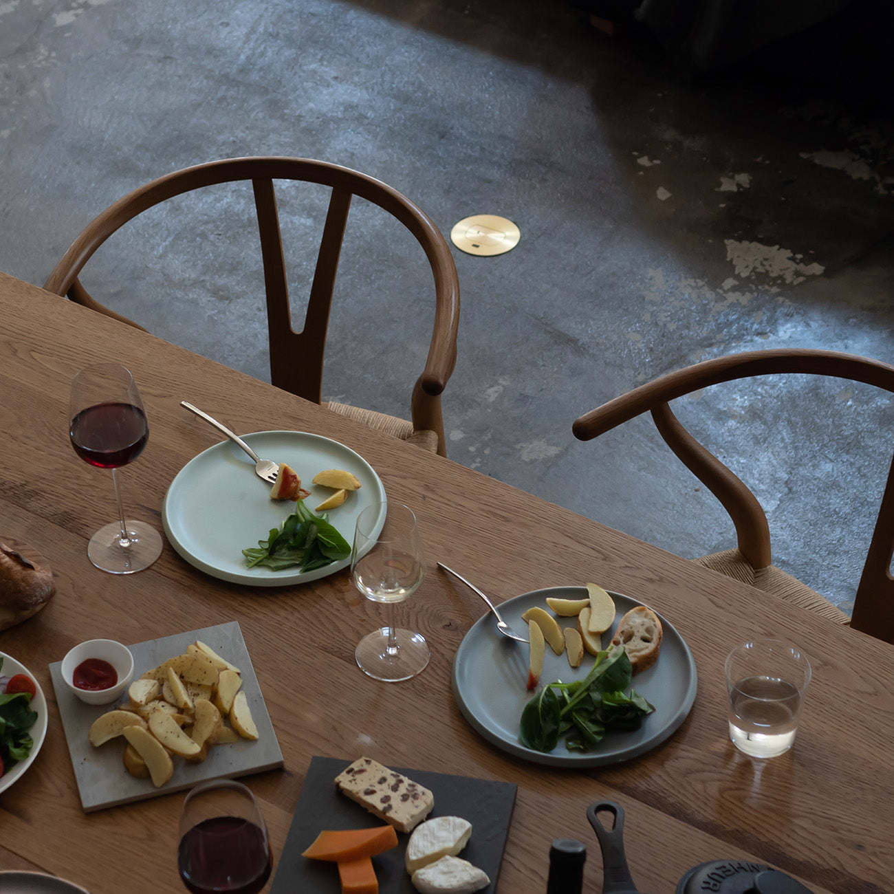 24cmプレート 夕凪｜おしゃれカフェ食器｜新生活｜Saredo NAGI