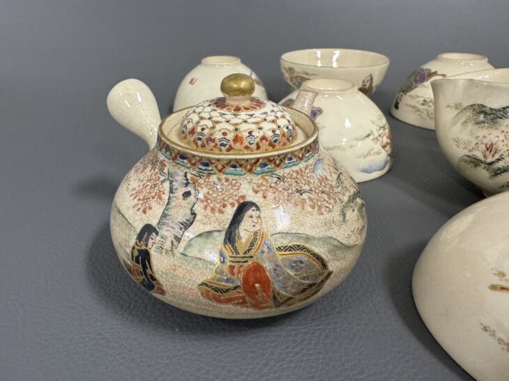 陶弘山銘 薩摩煎茶器揃 ｜日興堂