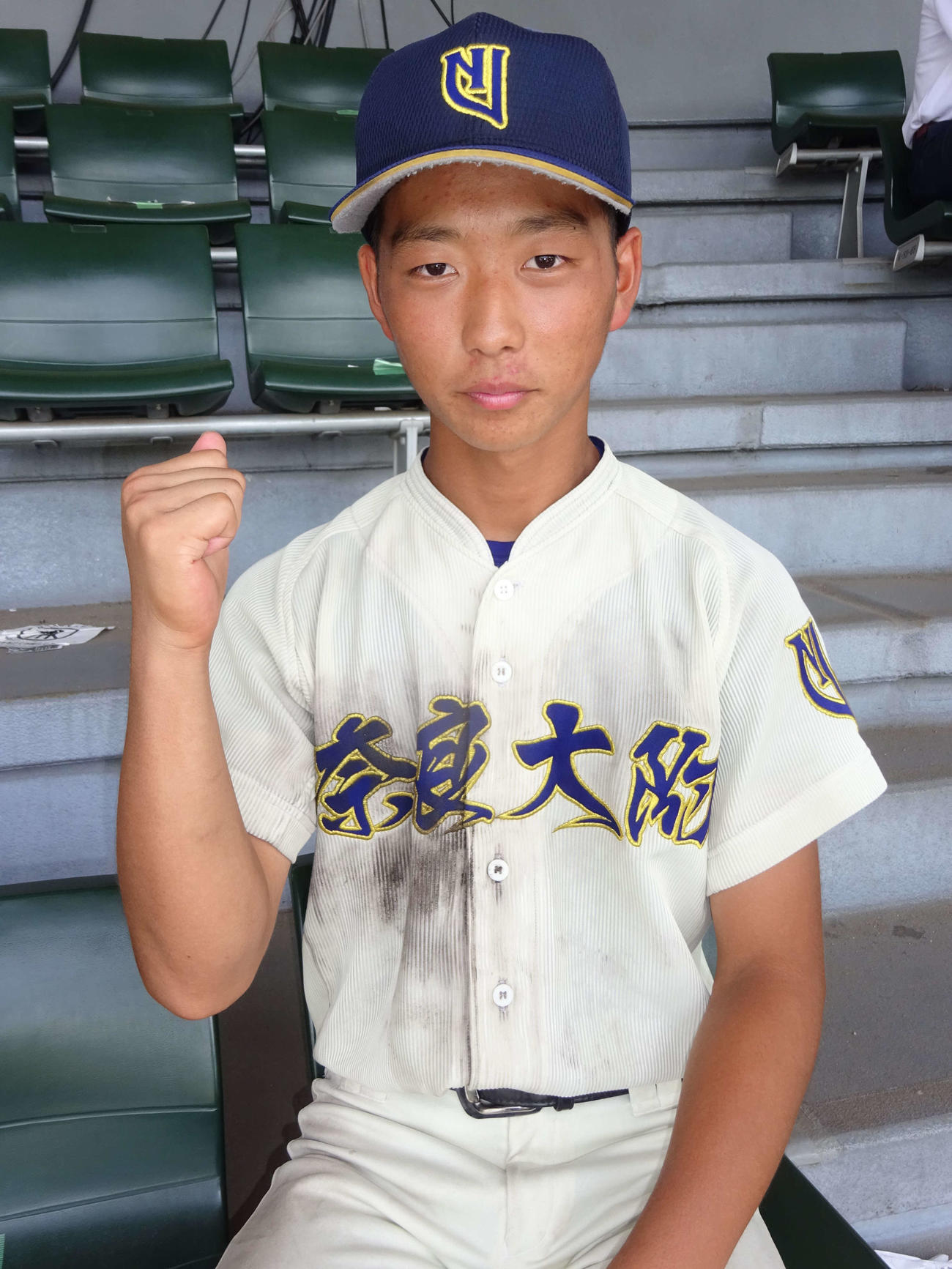 奈良大付が準決勝進出、河原が俊足飛ばし満塁ランニング本塁打／奈良