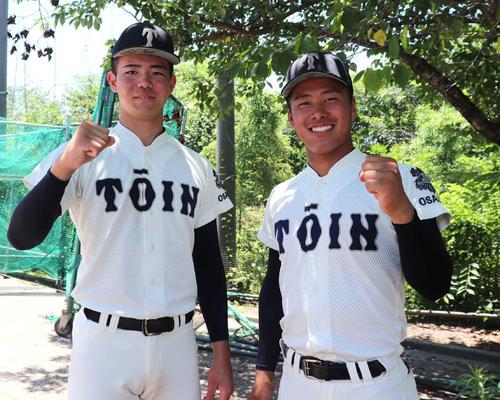 大阪桐蔭・中野大虎主将が全国制覇誓う「自分の代で甲子園出てない