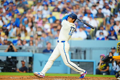 大谷翔平33号 日本人初「スプラッシュヒット」から4試合ぶり 昨季より