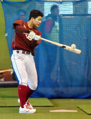 楽天茂木、開幕ショート宣言「ゆっくり上げながら」 - プロ野球 : 日刊