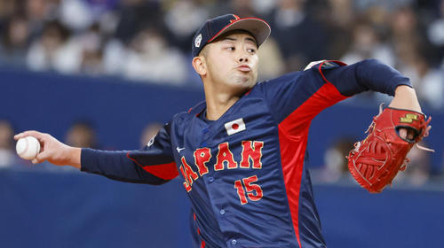 侍ジャパン】松山晋也が3番手でデビュー「僕も負けないように」3者