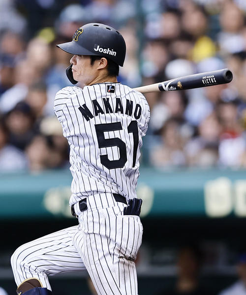 阪神】中田翔氏が中野拓夢にバット譲った話披露 1本だけの試合用を