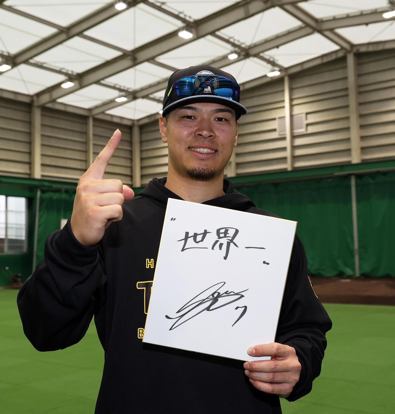 阪神】侍ジャパン佐藤輝明、背番号7は「8に近いし」代表常連の森下は