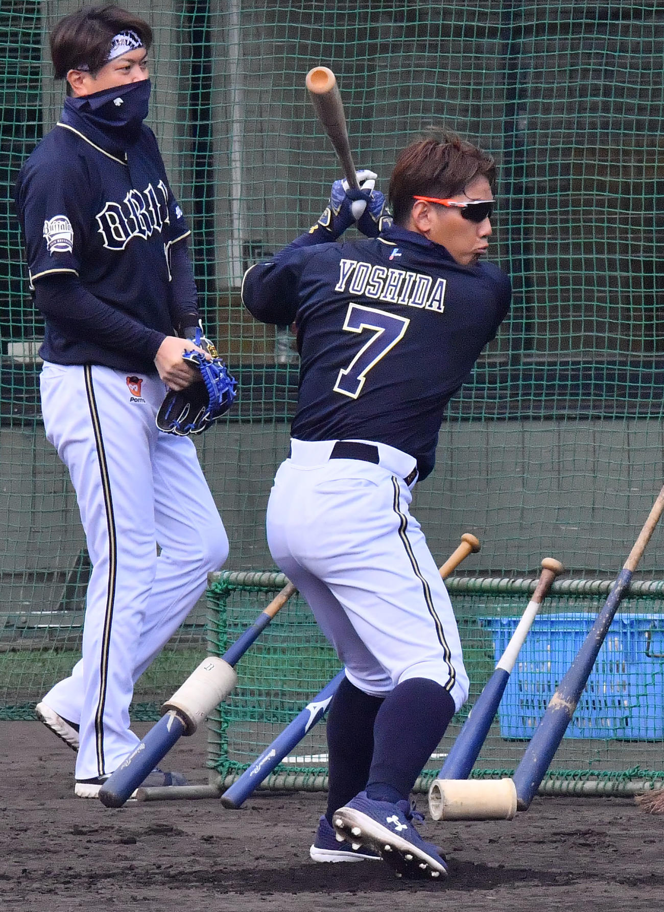 オリックス吉田正尚が背番「7」お披露目「モヤモヤしてシーズンに入り