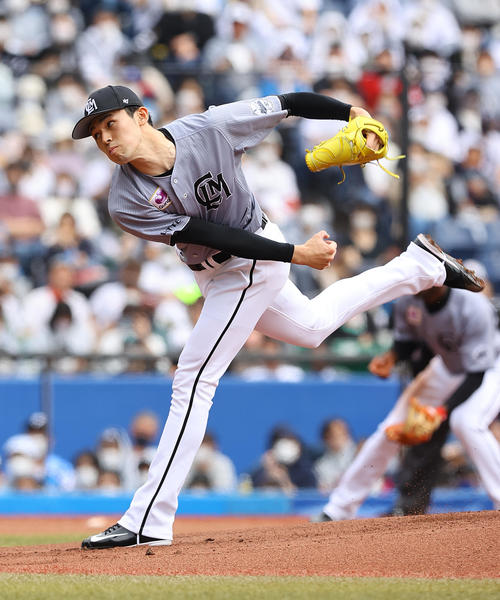 ロッテ】佐々木朗希 日本記録17イニング連続無安打快投も8回で降板