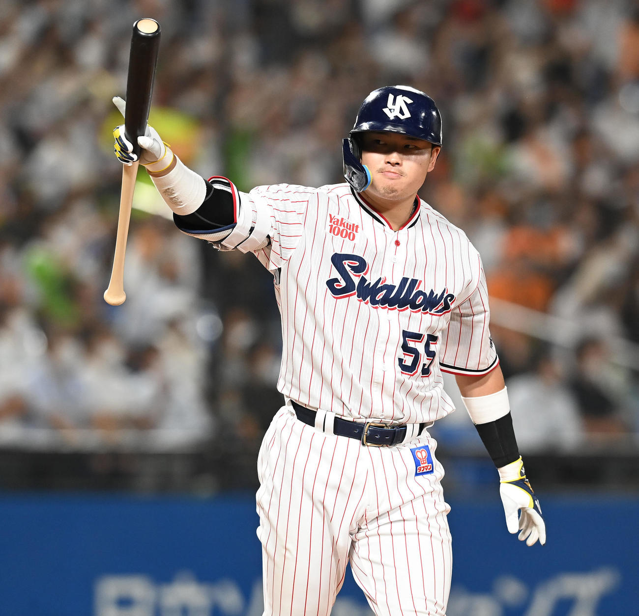 ヤクルト】村上宗隆の5打席連続本塁打放ったバットとホームランボール